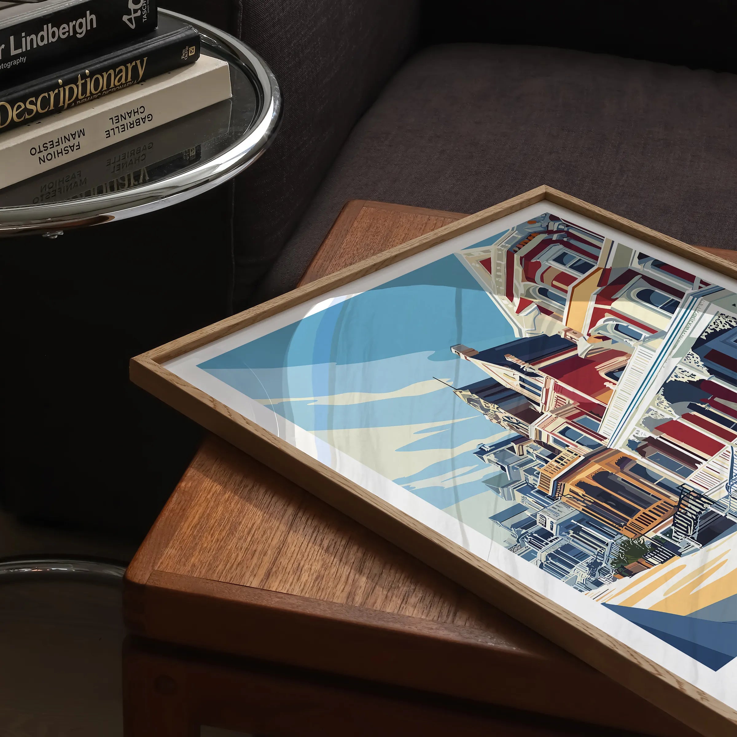 Cape May Vintage Style Print