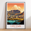 Cape Town Destination Art Gift
