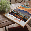Cape Town Modern Travel Poster