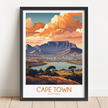 Cape Town Souvenir Poster Print