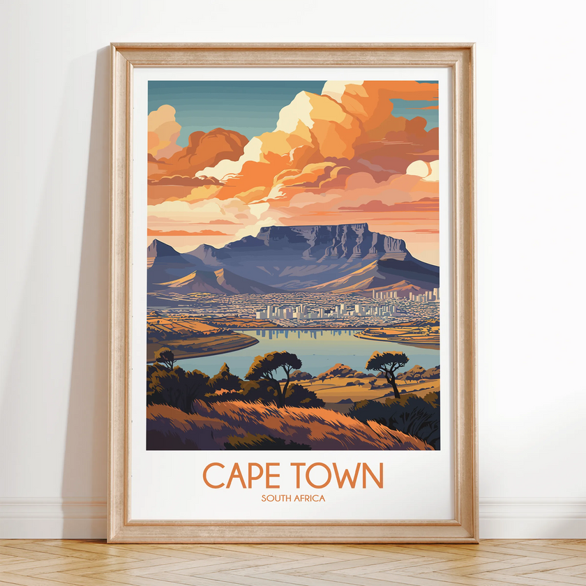 Cape Town Travel Memory Gift