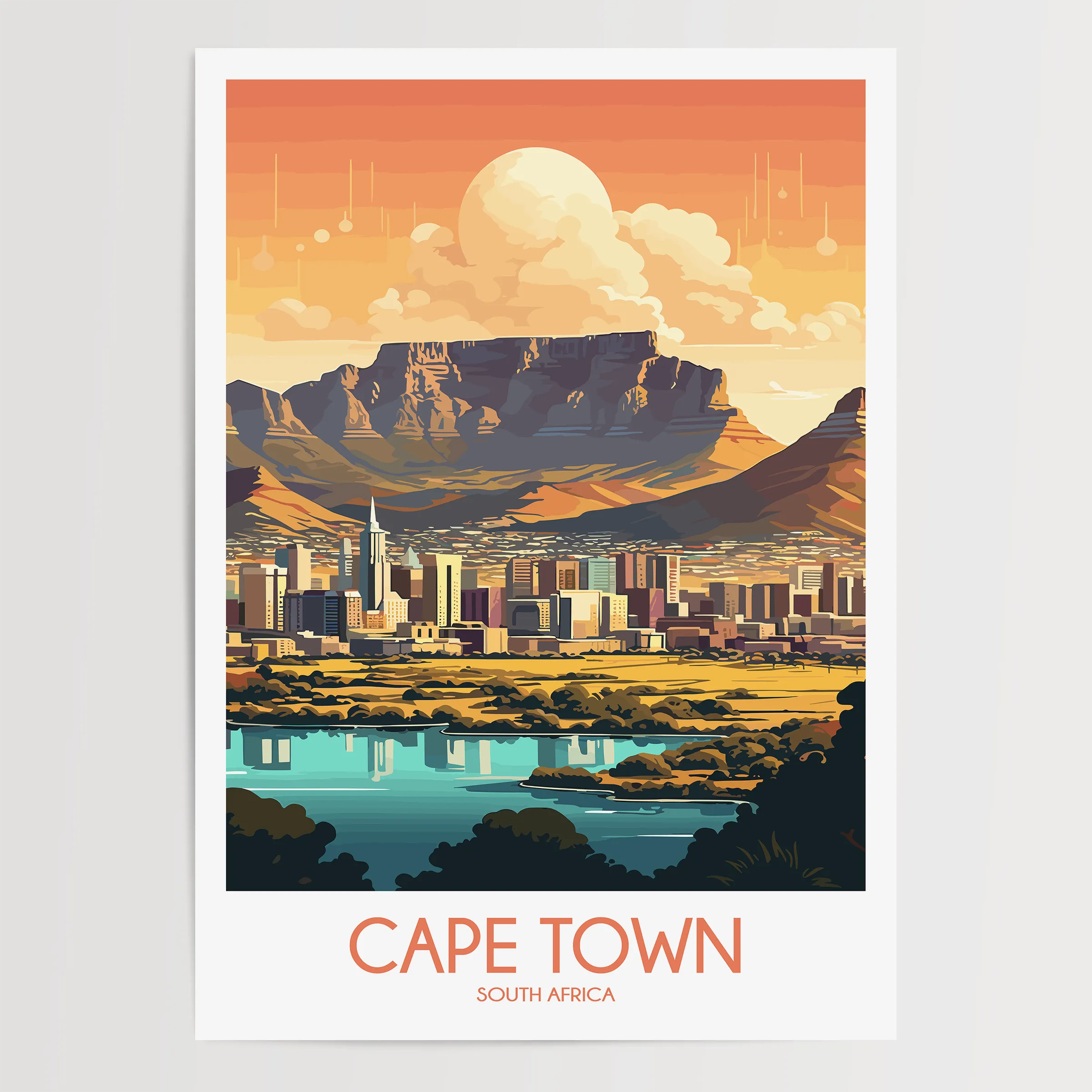 Cape Town Travel Memory Gift