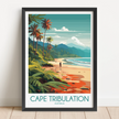 Cape Tribulation Destination Art Gift
