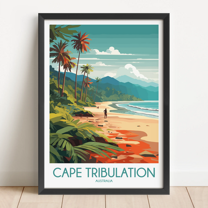 Cape Tribulation Destination Art Gift