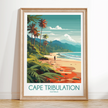 Cape Tribulation Vintage Style Print