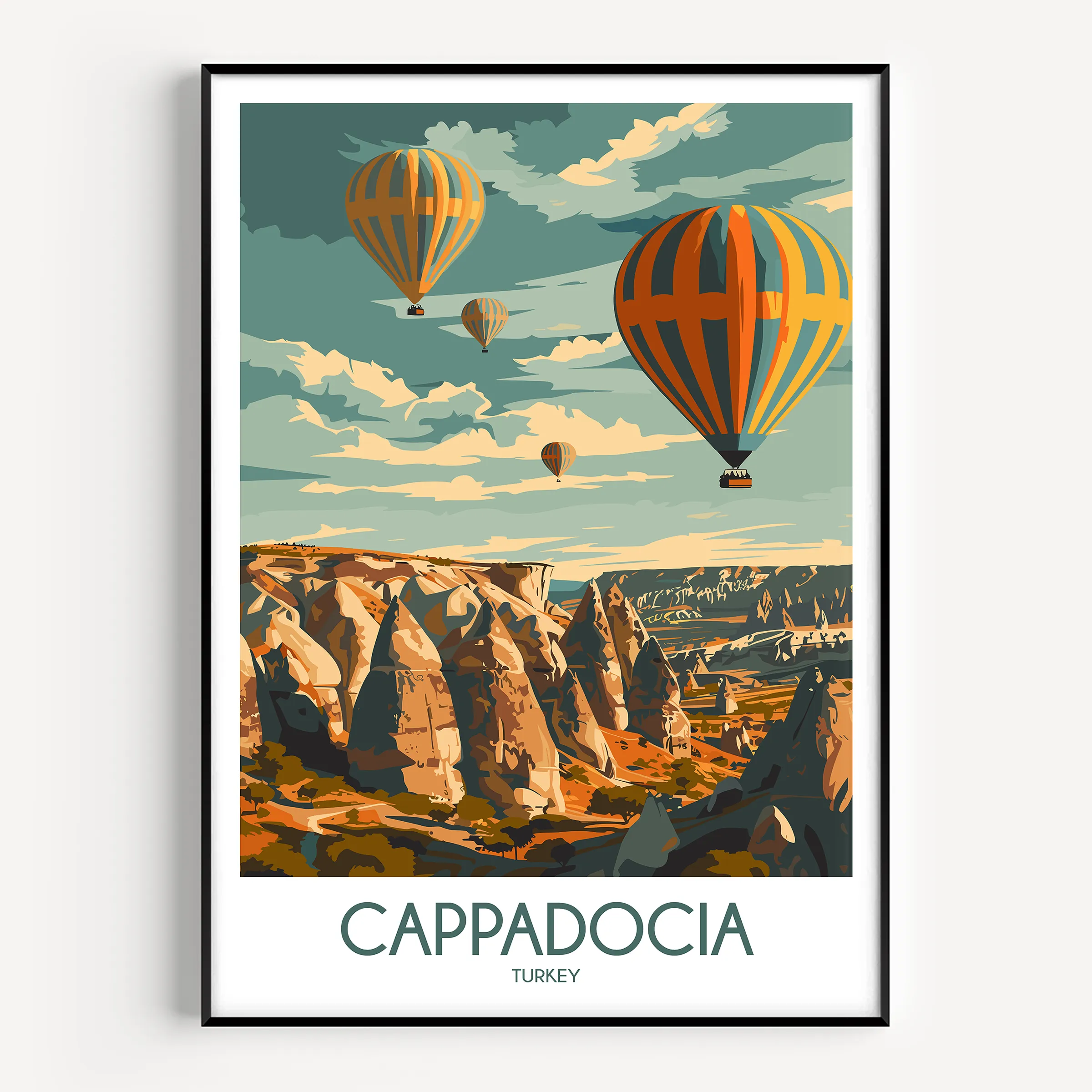Cappadocia Minimalist Wall Art