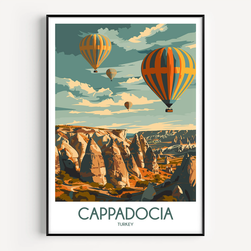 Cappadocia Minimalist Wall Art