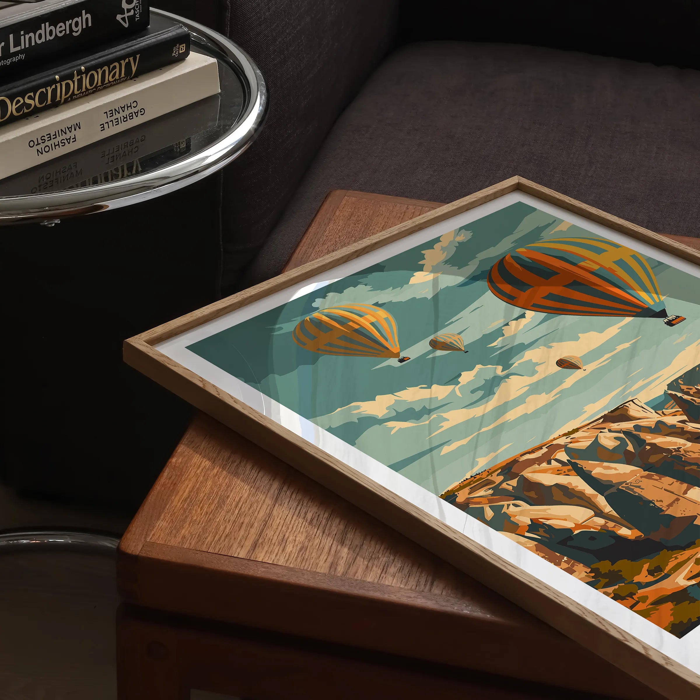 Cappadocia Modern Travel Poster