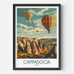 Cappadocia Modern Travel Poster