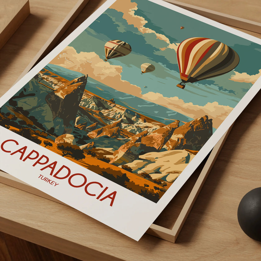 Cappadocia Souvenir Poster Print