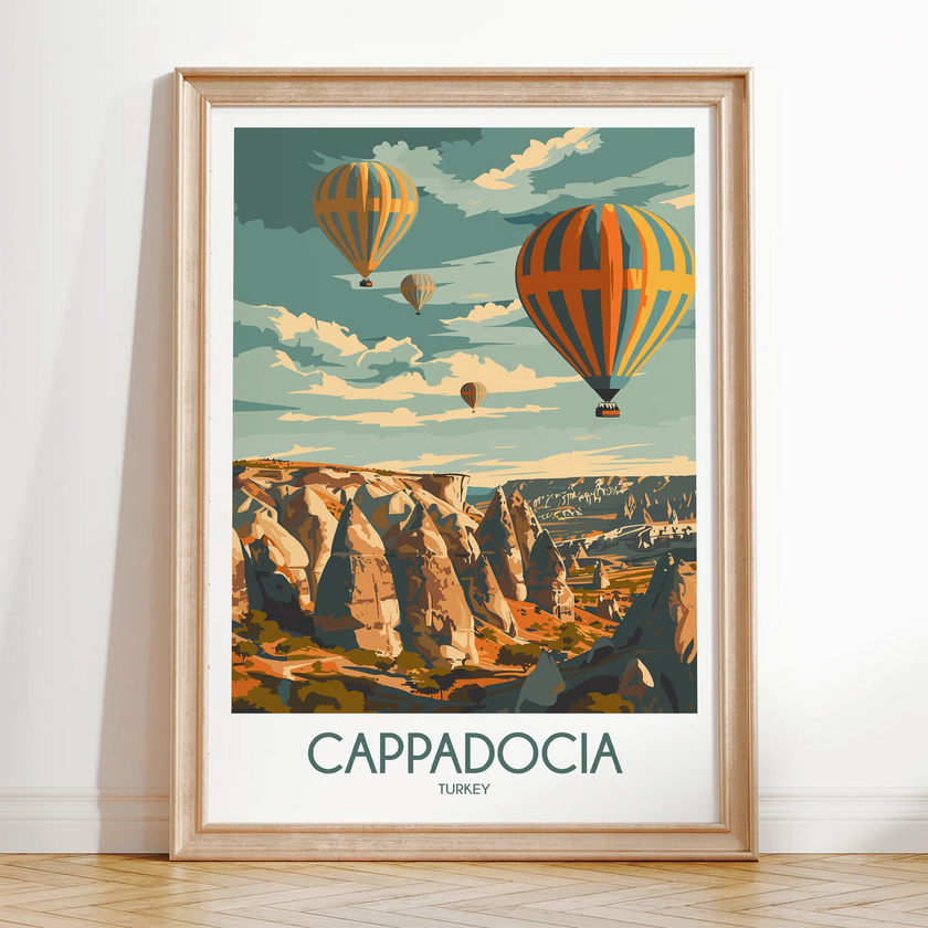 Cappadocia Souvenir Poster Print