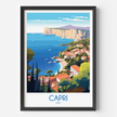 Capri Destination Art Gift