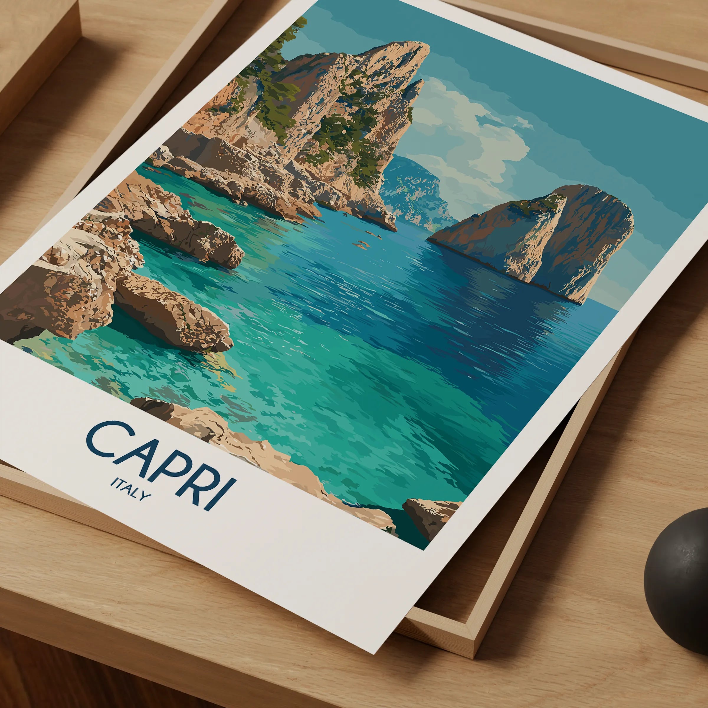 Capri Minimalist Wall Art
