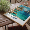 Capri Retro Travel Illustration