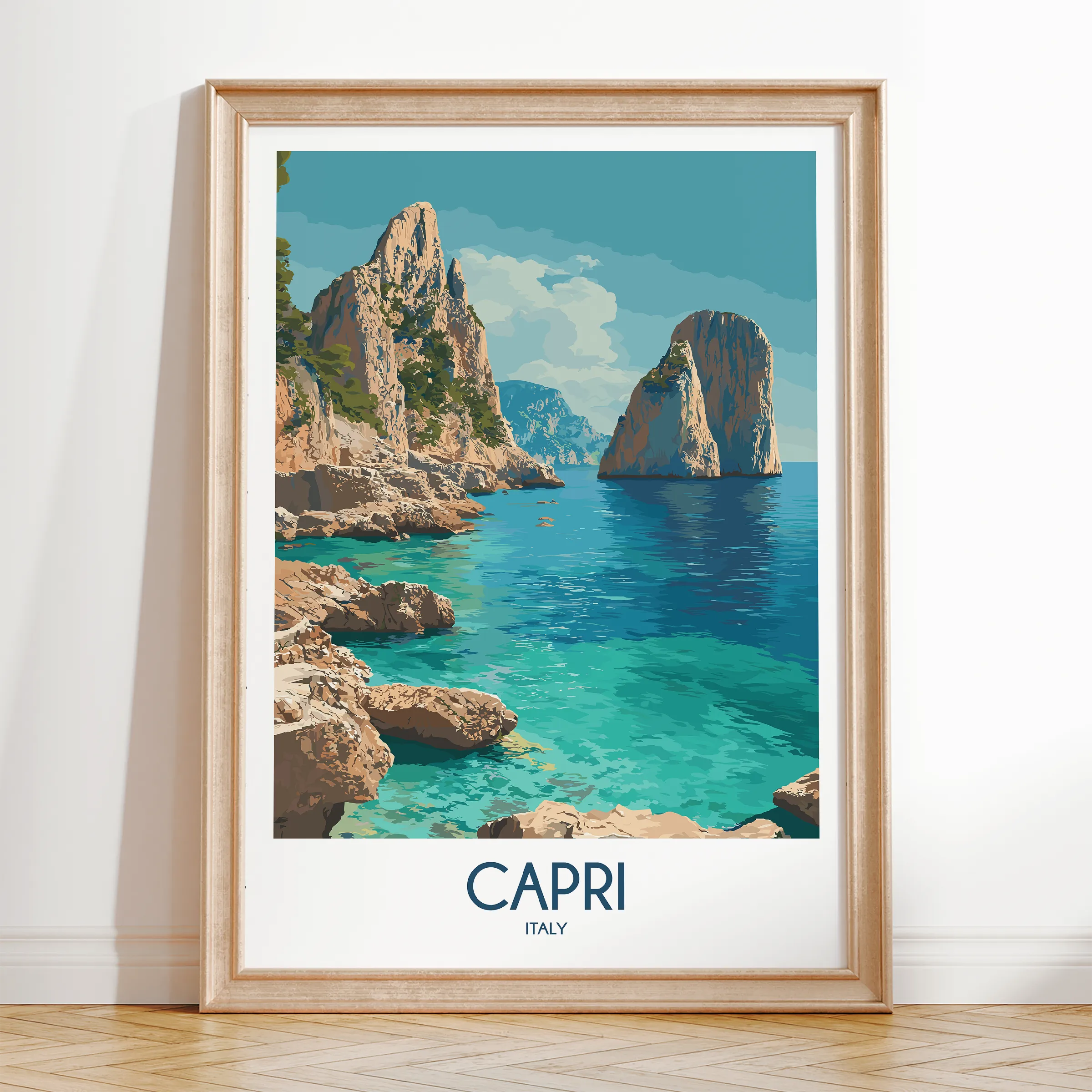 Capri Souvenir Poster Print