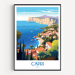 Capri Souvenir Poster Print