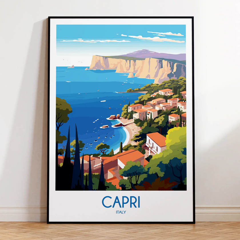 Capri Travel Memory Gift