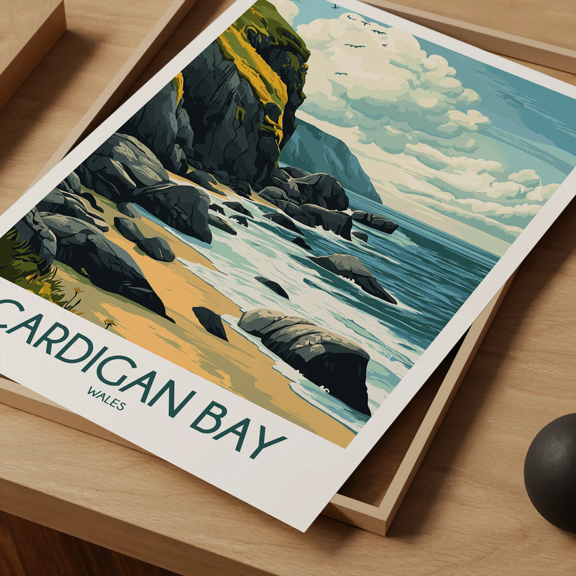 Cardigan Bay Scenic Landscape Art