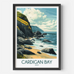Cardigan Bay Vintage Style Print