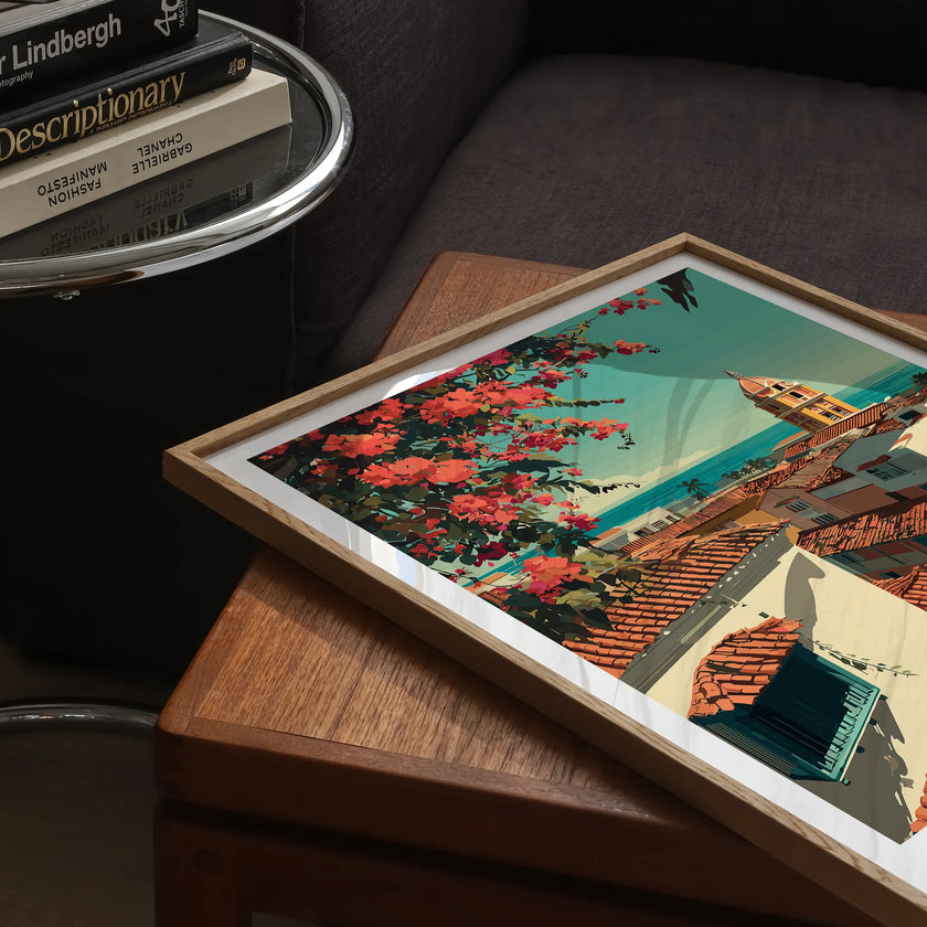 Cartagena Destination Art Gift