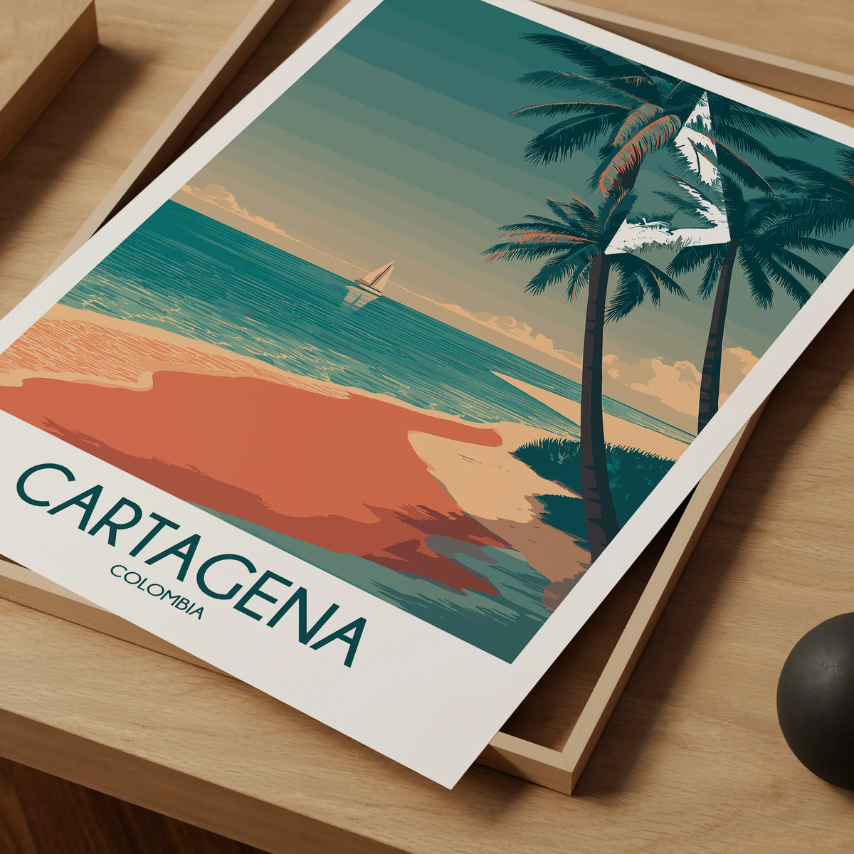 Cartagena Destination Art Gift