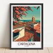 Cartagena Minimalist Wall Art