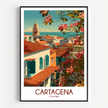 Cartagena Minimalist Wall Art