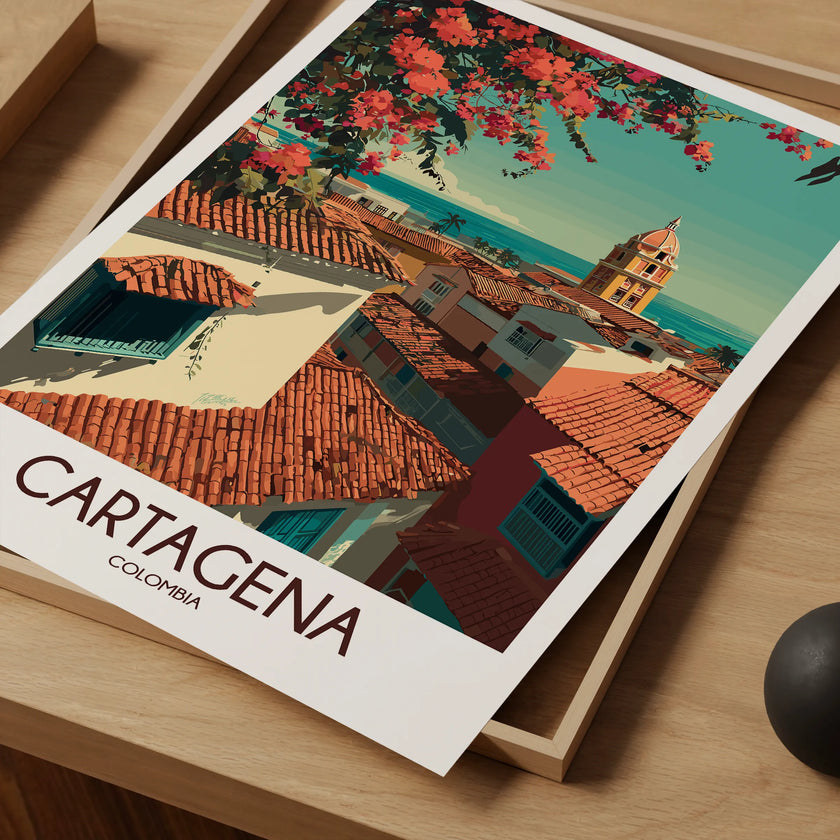 Cartagena Scenic Landscape Art