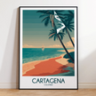 Cartagena Scenic Landscape Art
