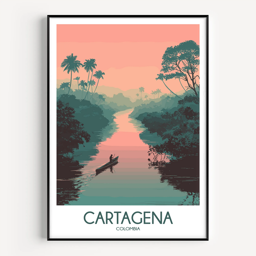 Cartagena Scenic Landscape Art