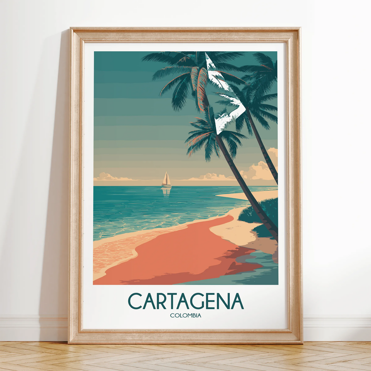 Cartagena Souvenir Poster Print
