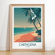 Cartagena Souvenir Poster Print