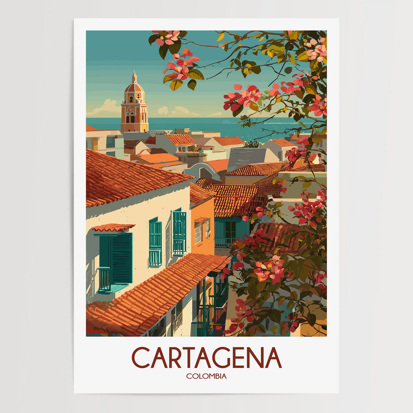 Cartagena Travel Memory Gift