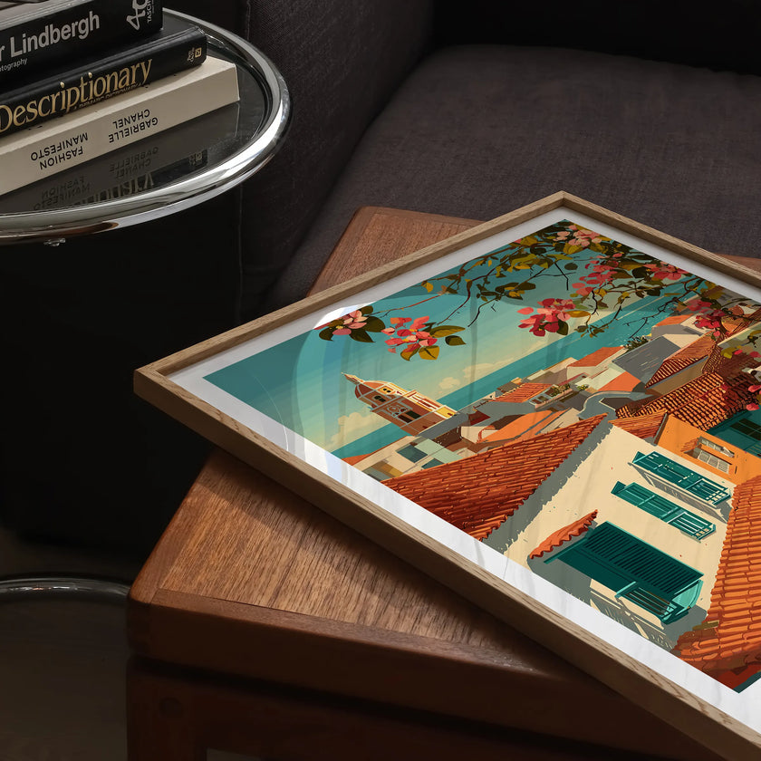 Cartagena Vintage Style Print