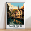 Castle Combe Destination Art Gift