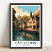 Castle Combe Minimalist Wall Art