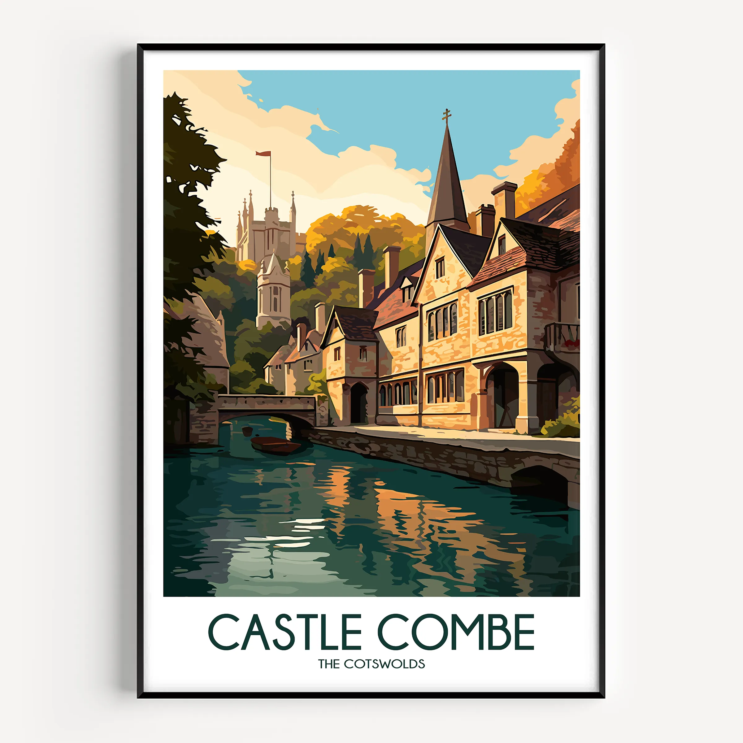 Castle Combe Travel Memory Gift