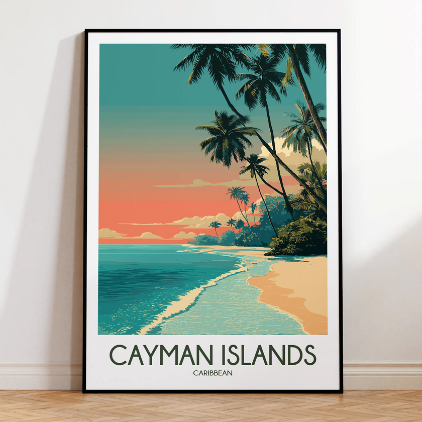 Cayman Islands Destination Art Gift