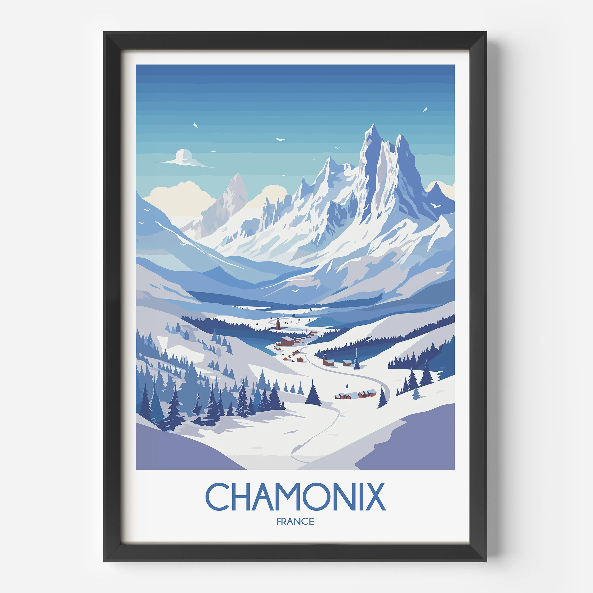 Chamonix Gallery Quality Print