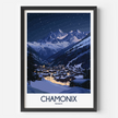 Chamonix Minimalist Wall Art
