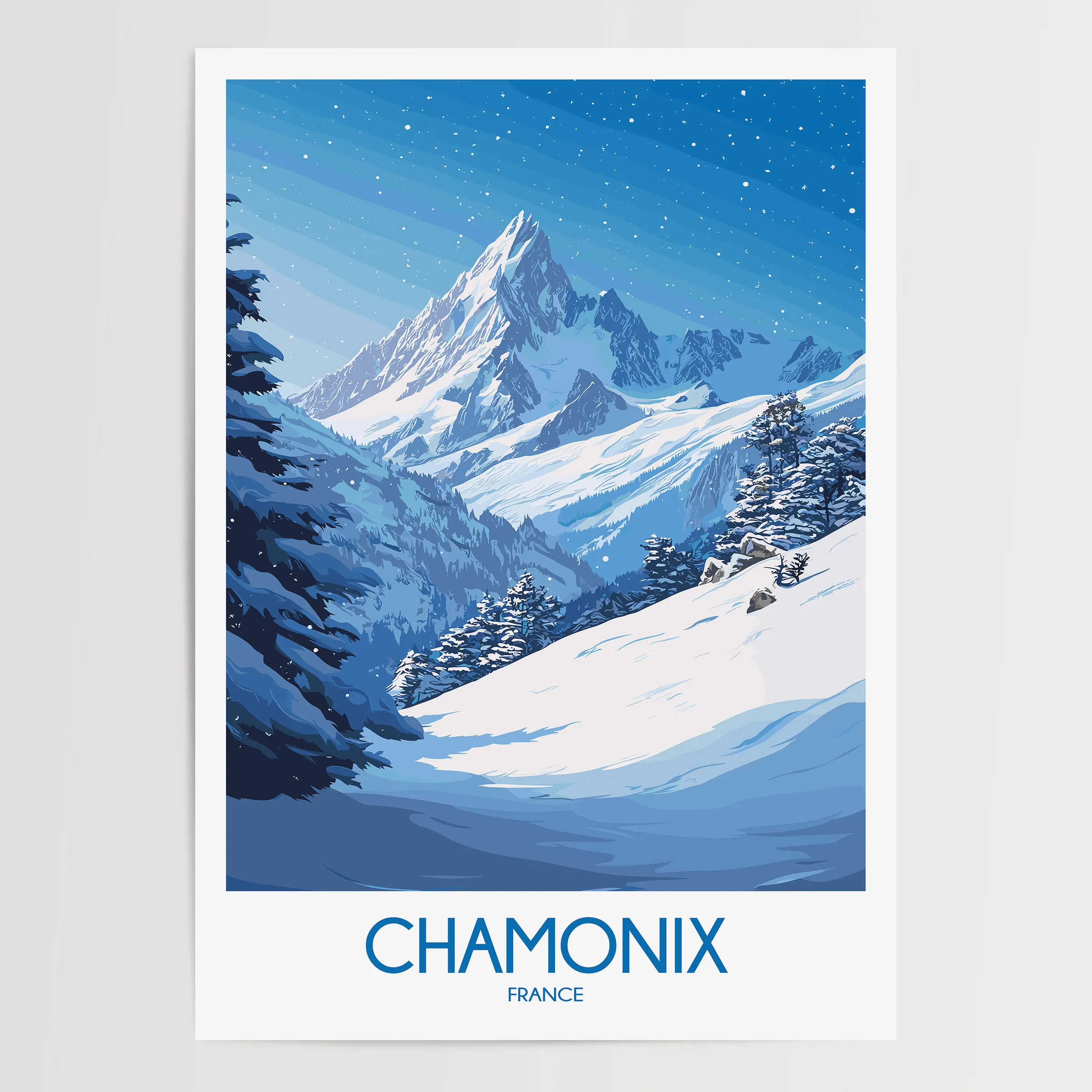 Chamonix Travel Memory Gift
