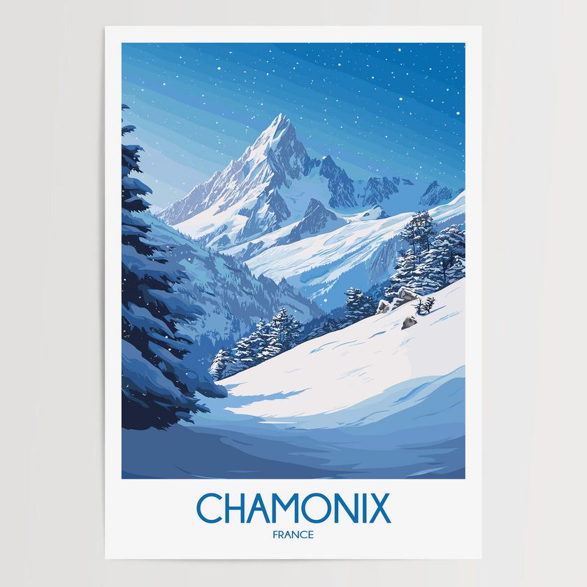 Chamonix Travel Memory Gift