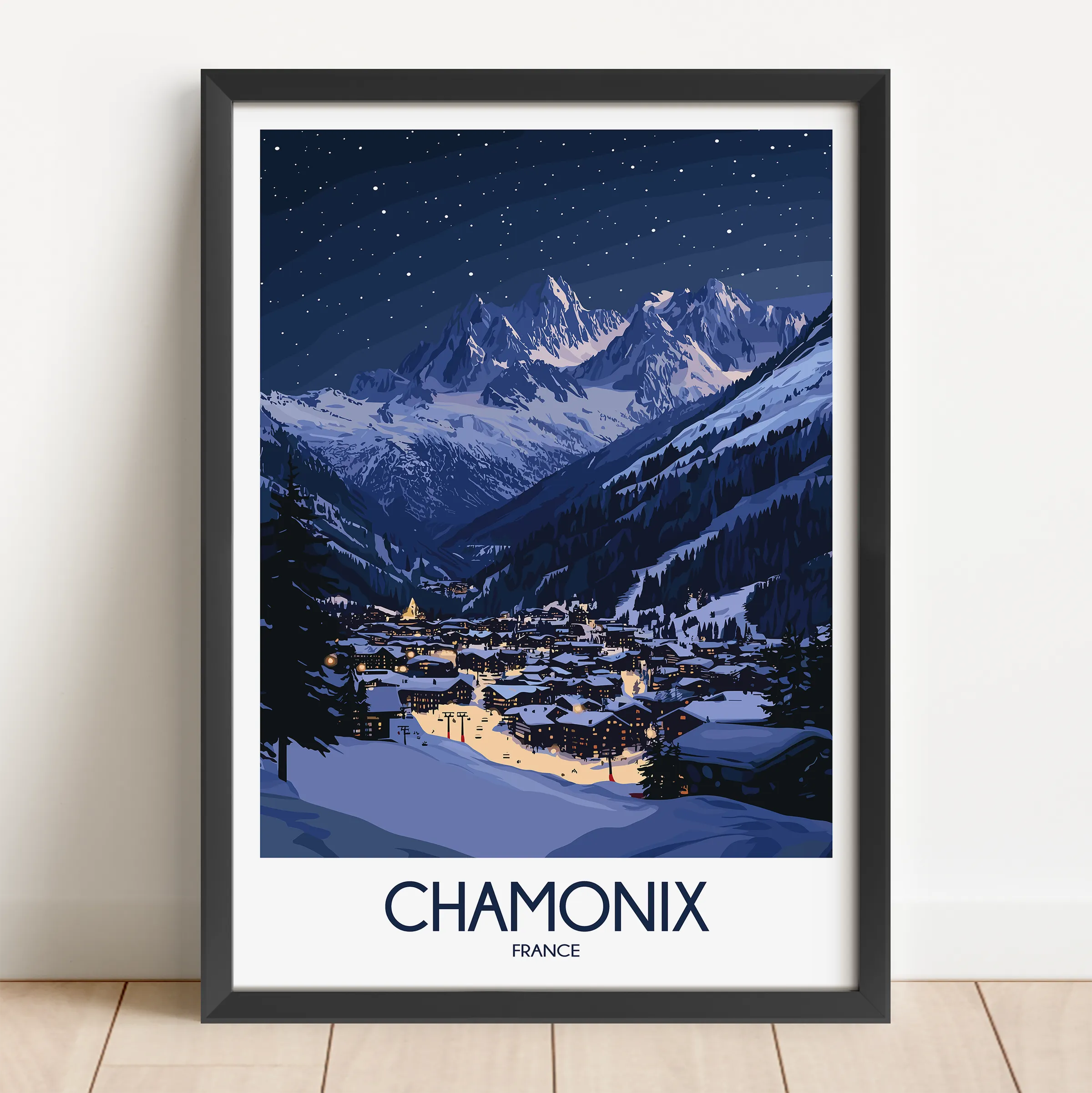 Chamonix Travel Memory Gift