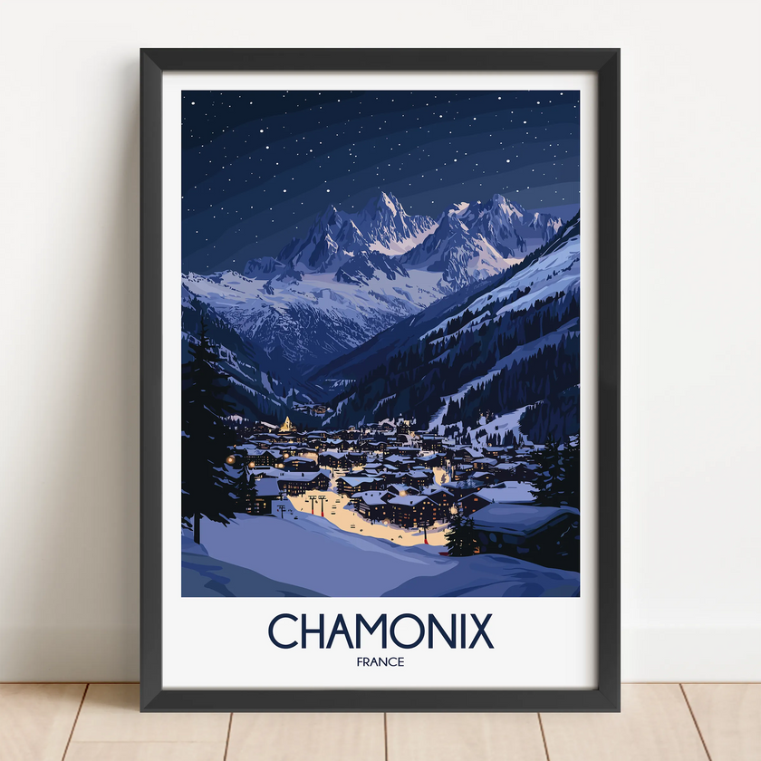Chamonix Travel Memory Gift