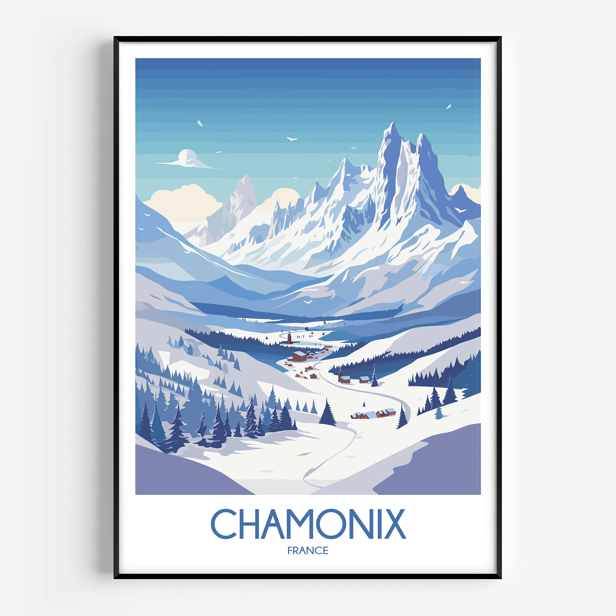 Chamonix Travel Memory Gift