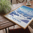 Chamonix Vintage Style Print