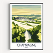 Champagne Home Office Decor