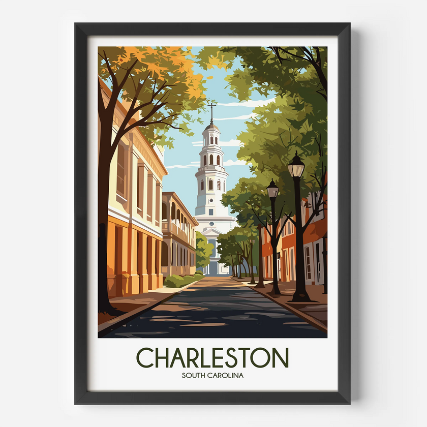 Charleston Gallery Quality Print