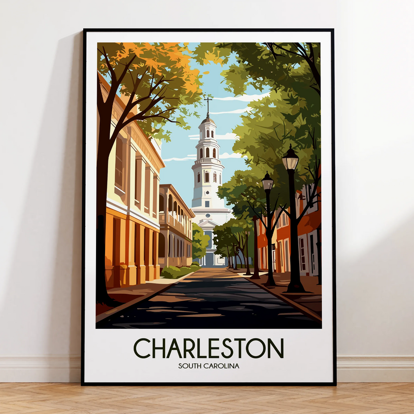 Charleston Home Office Decor