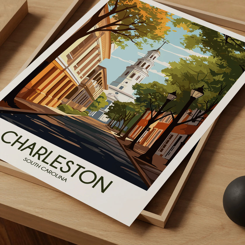 Charleston Minimalist Wall Art
